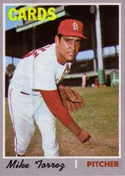 1970 Topps Baseball Cards      312     Mike Torrez